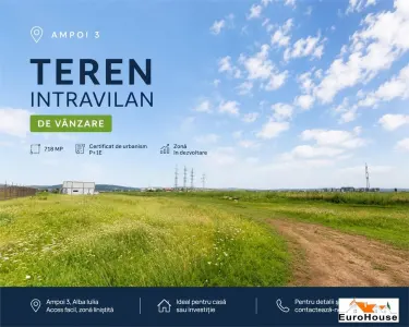 Teren Intravilan De Vanzare Ampoi 3 - Alba Iulia