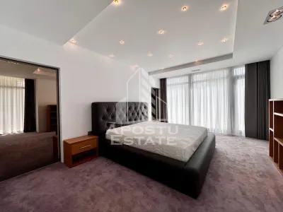 Casa de lux cu 5 camere, 4 bai, piscina privata , zona Aradului - foto 8