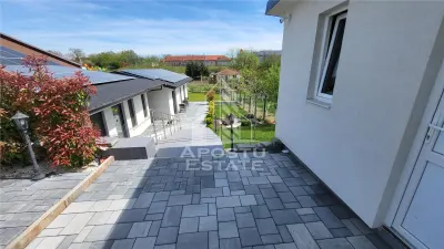 Casa individuala premium cu piscina,280 mpu,teren de 1600 mp,Giarmata - foto 5
