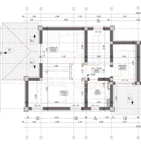 Duplex despartit prin baie si hol cu 3 dormitoare si dressing in Giroc - foto 17