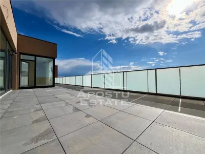 Penthouse cu 3 camere, 2 bai, terasa 104 mp, zona Torontalului - foto 3