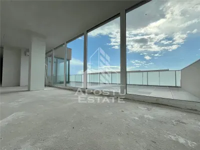 Penthouse cu 3 camere, 2 bai, terasa 104 mp, zona Torontalului - foto 4