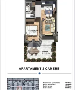 Apartamente de vanzare cu 2 camere, Torontalului Timisoara - foto 16