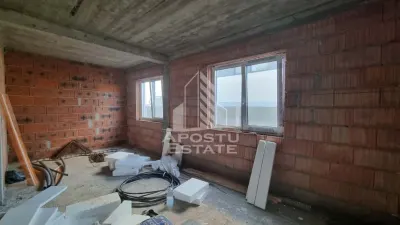 Jumate de duplex P+1 cu 4 camere de vanzare, Giarmata Vii - foto 5