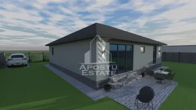 Casa individuala de vanzare, pe parter, 4 camere si 2 bai, Parta - foto 11