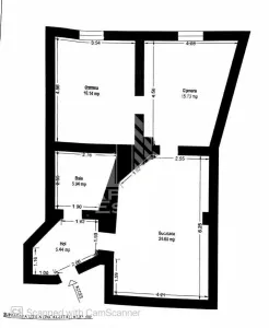 Apartament 2 camere,curte comuna,zona Lunei - foto 17