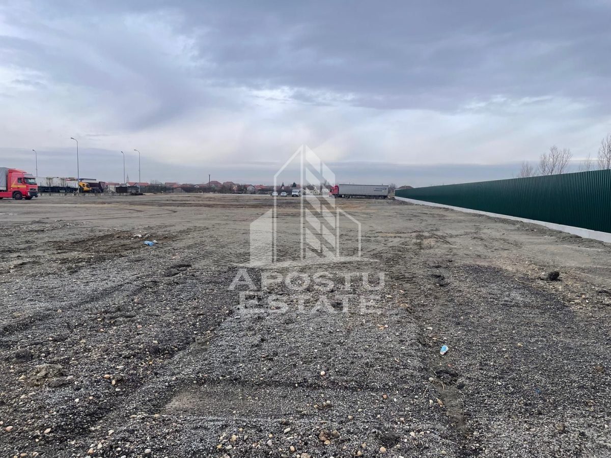 Teren de inchiriat 7000 mp | Platforma pietruita | Acces TIr | Depozit - Vladimirescu