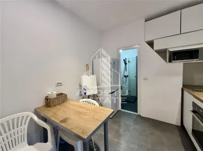 Apartament o camera si curte de vanzare zona Lunei - Complex Timisoara - foto 7