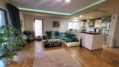Duplex cu 4 camere,3bai,mobilat si utilat,pozitie excelenta,Dumbravita - foto 1