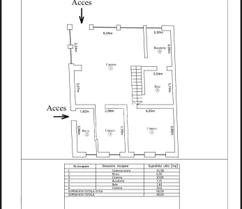 Casa individuala renovata, 1004mp teren,  alarma si video, zona Modern - foto 22