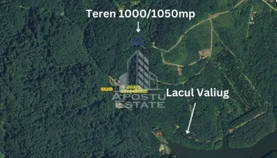 Teren intravilan, 1000 si 1050mp front stradal generos, Valiug - Valiug