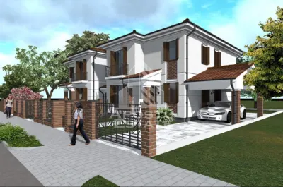 Jumatate de duplex cu 5 camere despartit prin garaj, 131 mp utili - foto 11