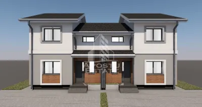 Jumatate de duplex,4 camere si 2 bai,Giarmata - foto 5