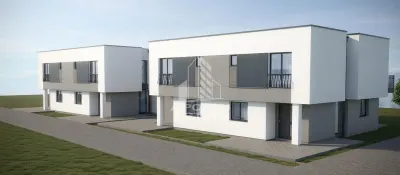 Duplex cu 4 camere de vanzare,250mp teren, in Giarmata Vii - Giarmata
