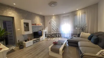 Apartament cu 3 camere,2 bai,renovat,complet mobilat utilat,Girocului - Timisoara