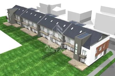 Casa si suprafata generoasa in complex de case insiruite - foto 1