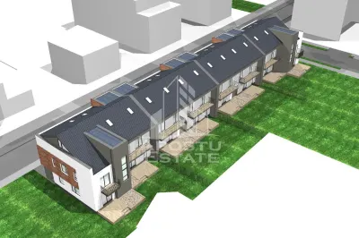 Casa si suprafata generoasa in complex de case insiruite - foto 4