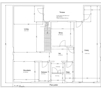 Casa individuala, 6 camere, 2 bai, garaj, teren 913, pompa de caldura - foto 23
