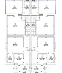 Duplex complet decomandat, cu 4 camere si 2 bai, langa Bucovat - foto 14