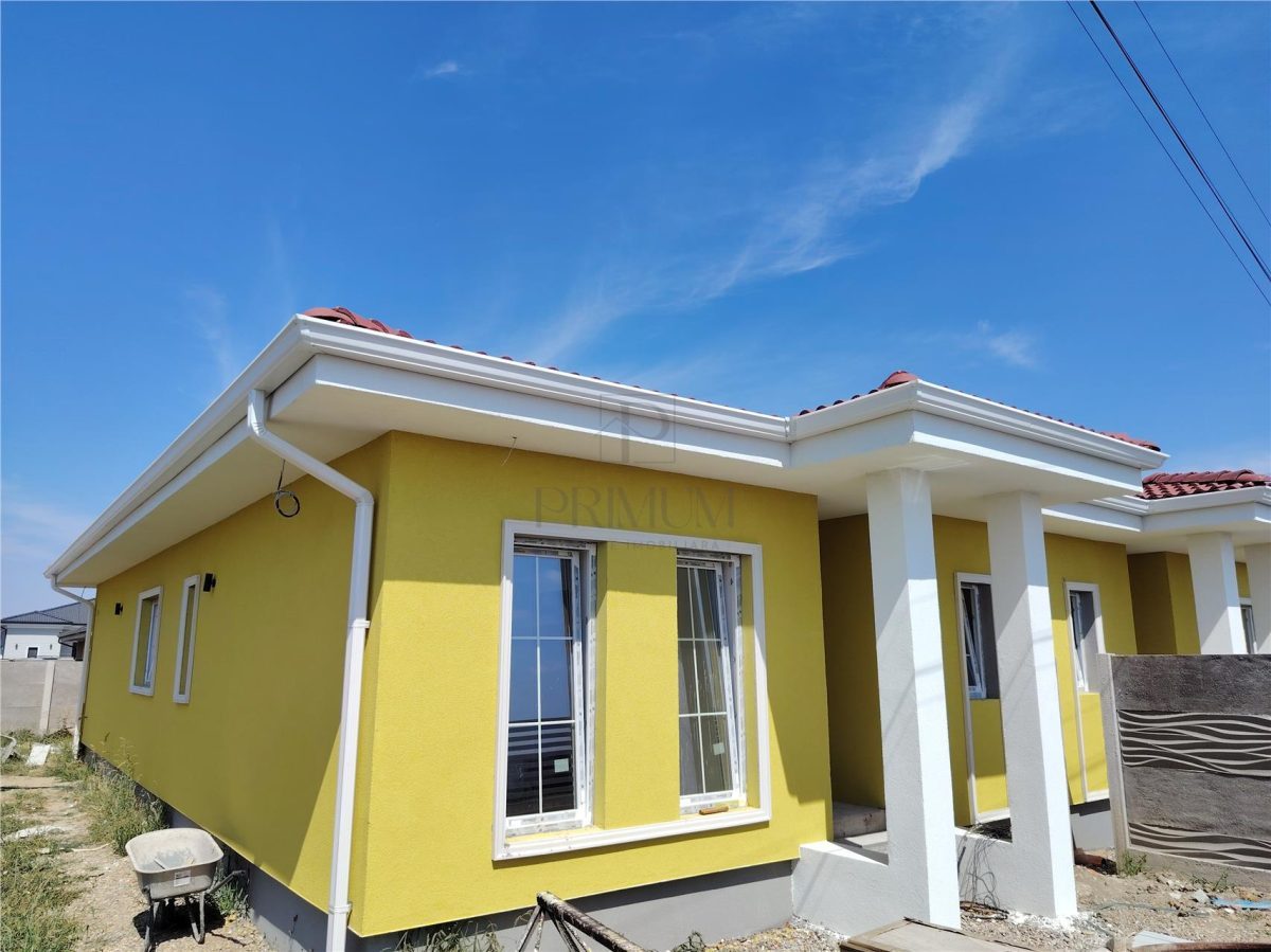 DUPLEX PE PARTER - APROAPE DE CENTURA - 2 FRONTURI STRADALE - Mosnita Noua