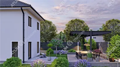 Casa individuala finisata la cheie de vanzare in Cristian 4 camere si 116 mp utili - foto 2