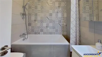 Studio elegant, mobilat si utilat, terasa, loc parcare, pietonala Kasper - foto 18
