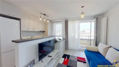 Studio elegant, mobilat si utilat, terasa, loc parcare, pietonala Kasper - foto 21
