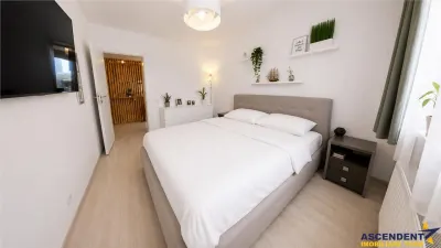 Panorama impresionanta, 4 camere, 2 bai, balcon, Tractorul . Vivamus, Brasov. - foto 13